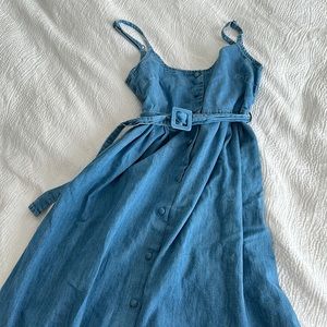 ASOS ankle length size XS denim dress